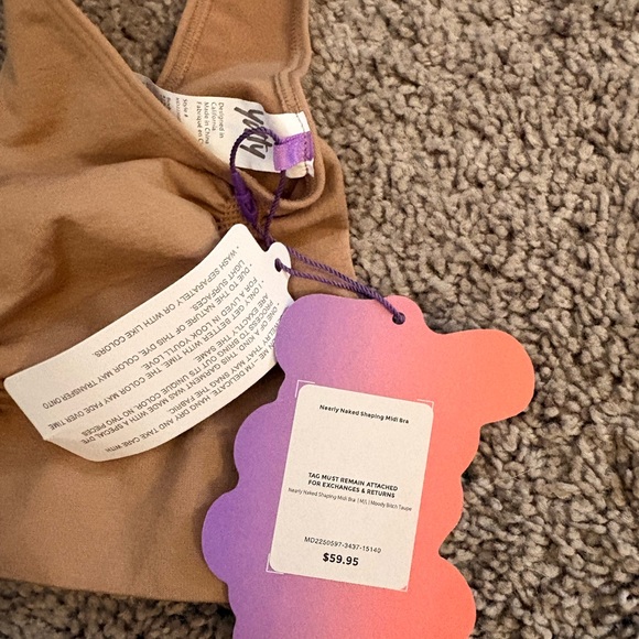 Yitty Seamless Sculpt Bra M/L New With Tags | Lizzo Shapewear | Brown - Picture 4 of 4
